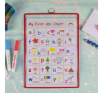 Pochette avec cadre à suspendre Tarifold A4 rouge 5 pièces