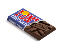 Chocolat Tony's Chocolonely tablette lait noir, bretzel 90g
