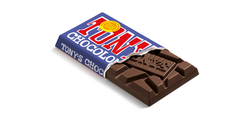 Chocolat Tony's Chocolonely tablette lait noir, bretzel 90g
