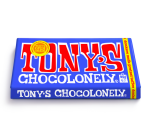 Tony's Chocolonely chocolate bar dark milk, pretzel 90g