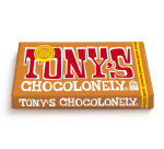 Chocolat Tony's Chocolonely tablette lait caramel sel marin 90g
