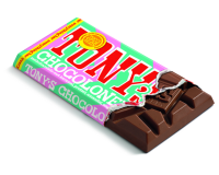 Chocolat Tony's Chocolonely tablette everything lait 90g