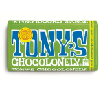 Chocolat Tony's Chocolonely noir aux amandes et sel marin tablette 90g