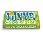 Chocolat Tony's Chocolonely noir aux amandes et sel marin tablette 90g