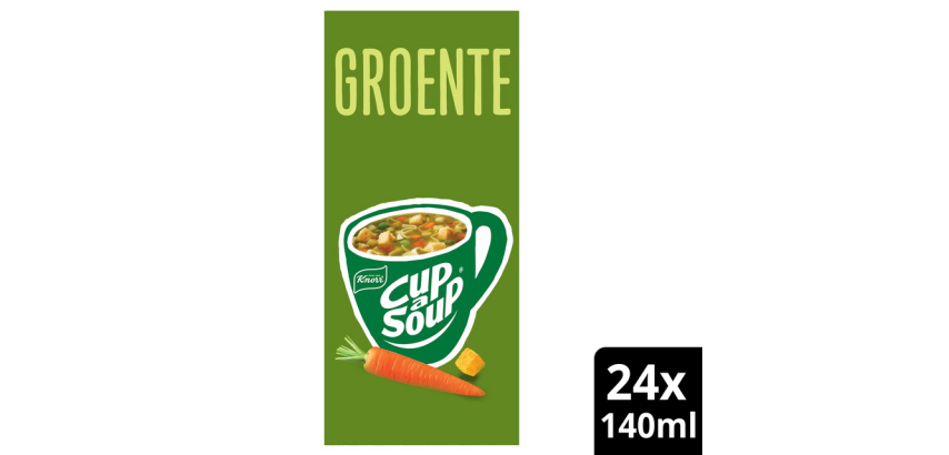 Cup-a-Soup Knorr groente 24x140ml