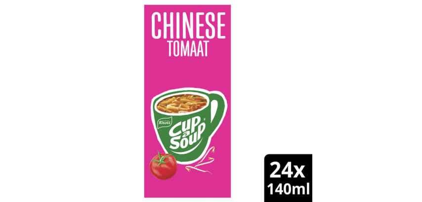 Cup-a-Soup Unox Chinese Tomato 24x 140ml