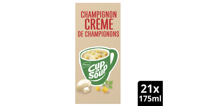Cup-a-Soup Knorr champignon crème 21x175ml