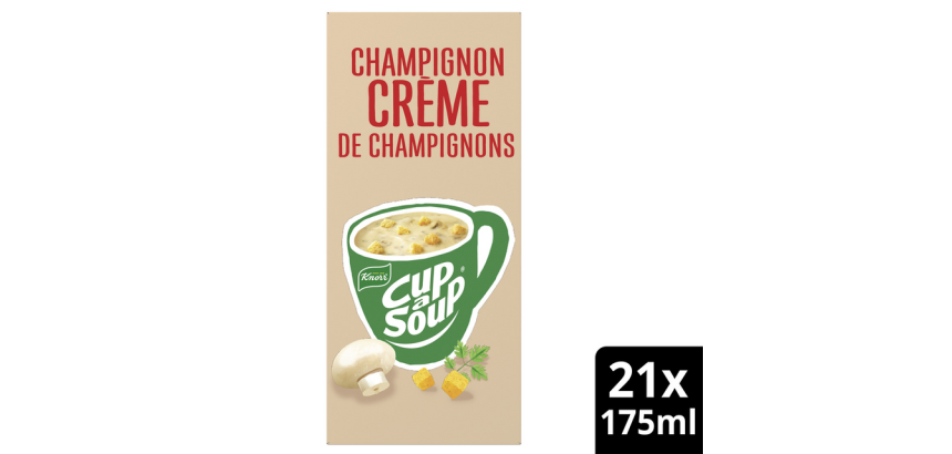 Cup-a-Soup Knorr champignon crème 21x175ml