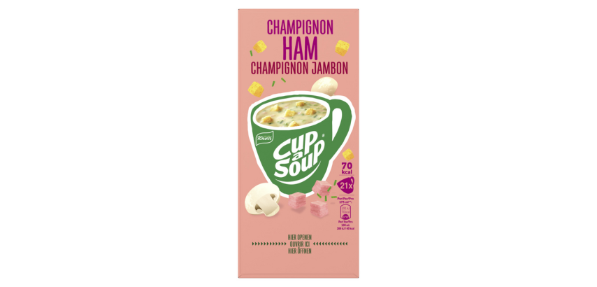 Cup-a-Soup Knorr champignon ham 21x175ml