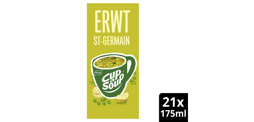 Cup-a-Soup Unox Erbsen 21x 175ml