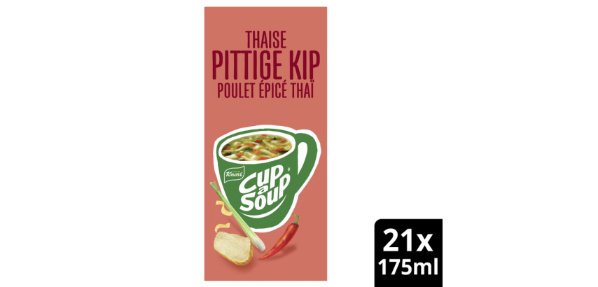 Unox Cup-a-Soup Thai Spicy Chicken 21x 175ml