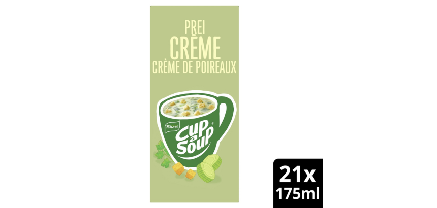 Cup-a-Soup Unox Poireaux crème 21x 175ml