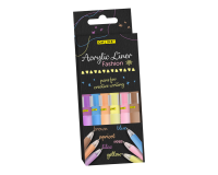 Liner acrylique Online Fashion assorti 6 pièces