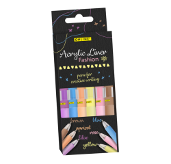 Liner acrylique Online Fashion assorti 6 pièces