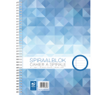 Bloc à spirale WORK A4 ligné 100 feuilles 70g