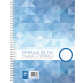 Bloc à spirale WORK A4 ligné 100 feuilles 70g