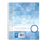 WORK A5 lined notebook block 17 holes 160 sheets 70g