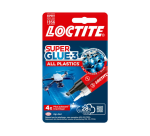Secondenlijm Loctite All Plastic 2gram + 4 ml