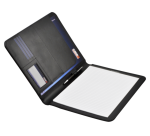 Conférencier DESQ A4 cuir synthétique noir