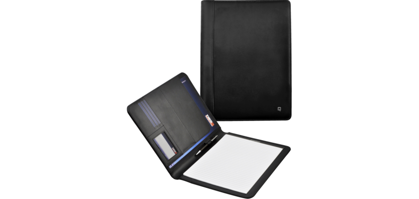 Conférencier DESQ A4 cuir synthétique noir