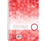 WORK spiral pad A4 grid 5mm 100 sheets 70g