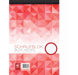 Bloc-notes WORK A4 carreau 5x5mm 100 feuilles 70g