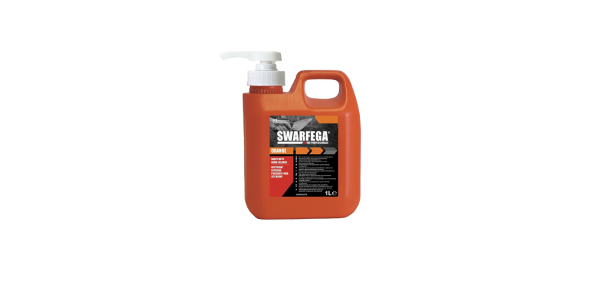 Handreiniger SCJ Swarfega Orange 1 liter met pomp