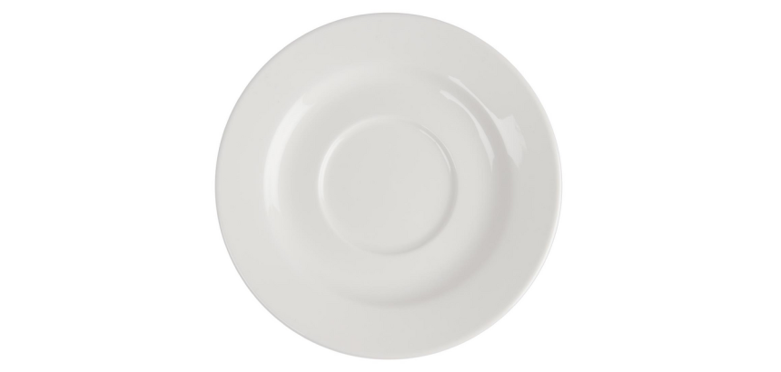 Soucoupe Olympia Lumina  Ø14cm 6 pièces blanc