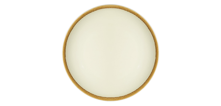 Assiette Olympia Kiln plate Ø23cm 6 pièces grès