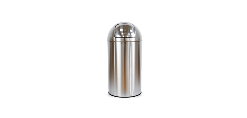 BRASQ Push Bin PB230+ 30 liters stainless steel