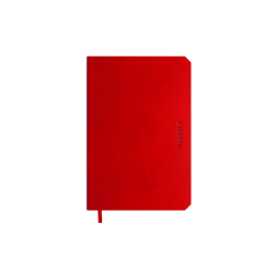 Carnet de notes De KEMPEN Poppy 110x160mm uni 160 pages 90g rouge
