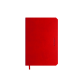 Carnet de notes de KEMPEN Poppy 110x160mm uni 160 pages 90g rouge