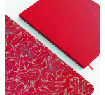 Notebook De KEMPEN Poppy 171x220mm lined 192 pages 90g red