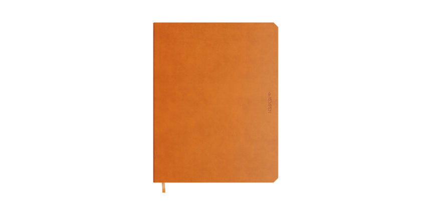 Notebook De KEMPEN Sunset 171x220mm lined 192 pages 90g orange
