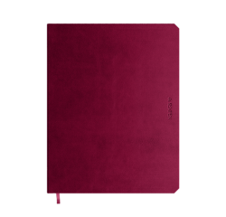 Carnet de notes De KEMPEN Amarone 171x220mm uni 192 pages 90g bordeaux