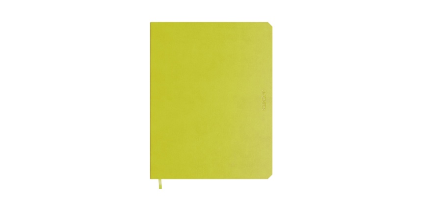 Notebook De KEMPEN Balance 171x220mm plain 192 pages 90g light green