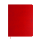 Carnet de notes de KEMPEN Poppy 171x220mm uni 192 pages 90g rouge