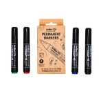 Marqueur permanent Artline 170 Dry Safe Eco ogive Medium assorti 4 pièces