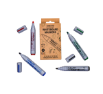 Marqueur tableau blanc Artline 517 Dry Safe Eco ogive Medium assorti 4 pièces