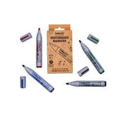 Marqueur tableau blanc Artline 517 Dry Safe Eco ogive Medium assorti 4 pièces