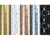 Inpakpapier Fancy vintage 150x70cm assorti