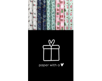 Papier cadeau Winter Wonders 200x70cm assorti
