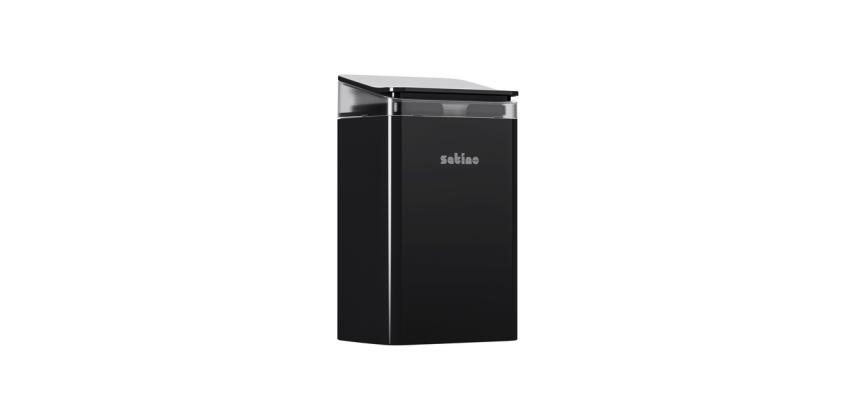 Satino Hyginity Hygienemülleimer 5 Liter Schwarz 333455