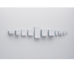 Poubelle hygiènique Satino Hyginity 5 litres blanc 333454