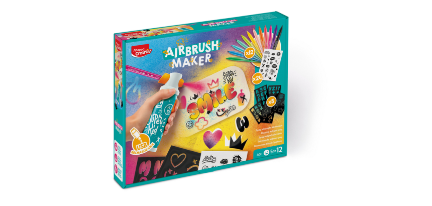 Airbrush Maker Maped Creativ set à 27 delen