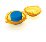 Gomme malléable Maped Croc Croc bleu blister 1 pièce