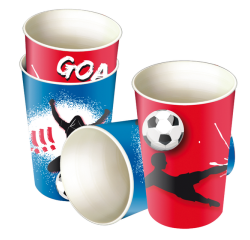 Beker Haza goal! 250ml 8 stuks