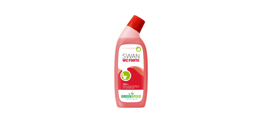 Détartrant toilette Greenspeed Swan WC Forte 750ml rouge