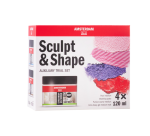 Medium Sculpting & Modeling Amsterdam Mini Set 4 Pieces 120ml