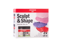 Médium Sculpter & Modeler Amsterdam Mini set 4 pièces 120ml